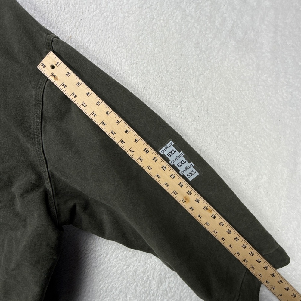 Carhartt Detroit Jacket Blanket Lined Mens 5XL J97 MOS Moss Green NWT NOS - Picture 7 of 16